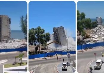 Brice Clotaire Oligui Nguema tient parole : l’Hôtel Rapotchombo démoli pour mieux renaître