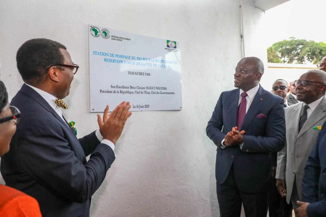 Le Chef de l&rsquo;État inaugure la station de pompage du PK5, un tournant décisif pour le Grand Libreville