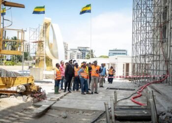 Monument Georges Damas Aléka : les travaux s’accélèrent sous l’impulsion du Chef de l’État