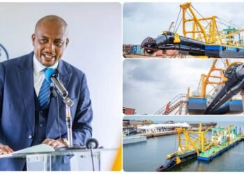 Port-Gentil : NTAM SAS franchit un cap stratégique avec l’inauguration de sa nouvelle drague CSD500