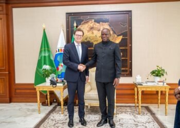Diplomatie : Simon Day reçu par Oligui Nguema