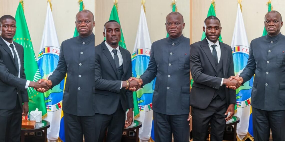 Le Président de la République honore les arbitres gabonais sélectionnés pour la Coupe du Monde FIFA 2026