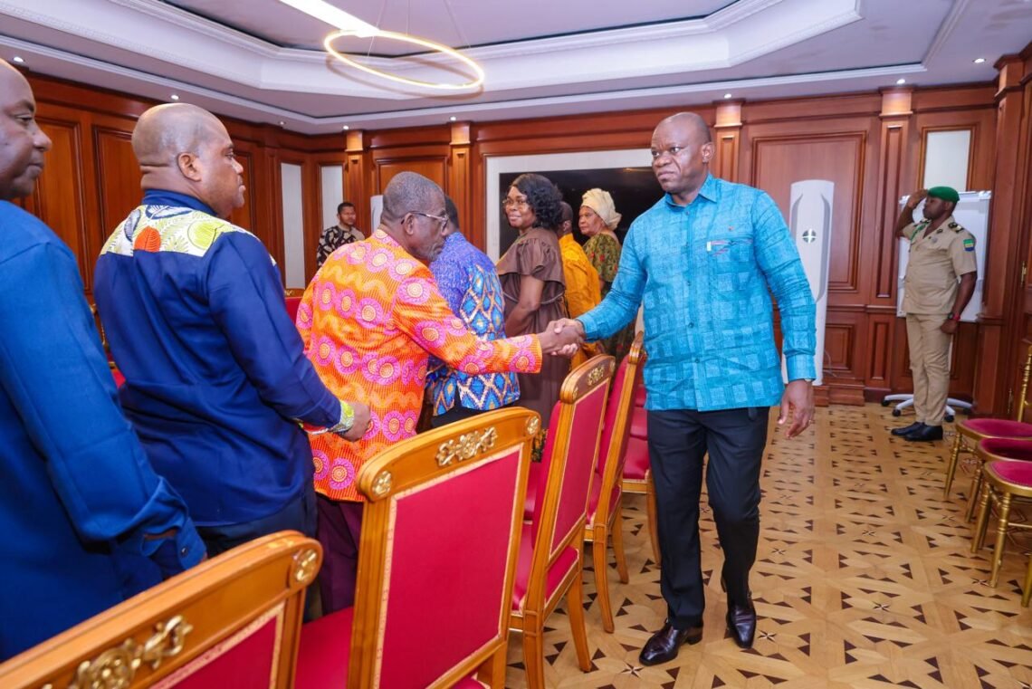 Le Chef de l’État échange avec les responsables de l’Église Évangélique du Gabon