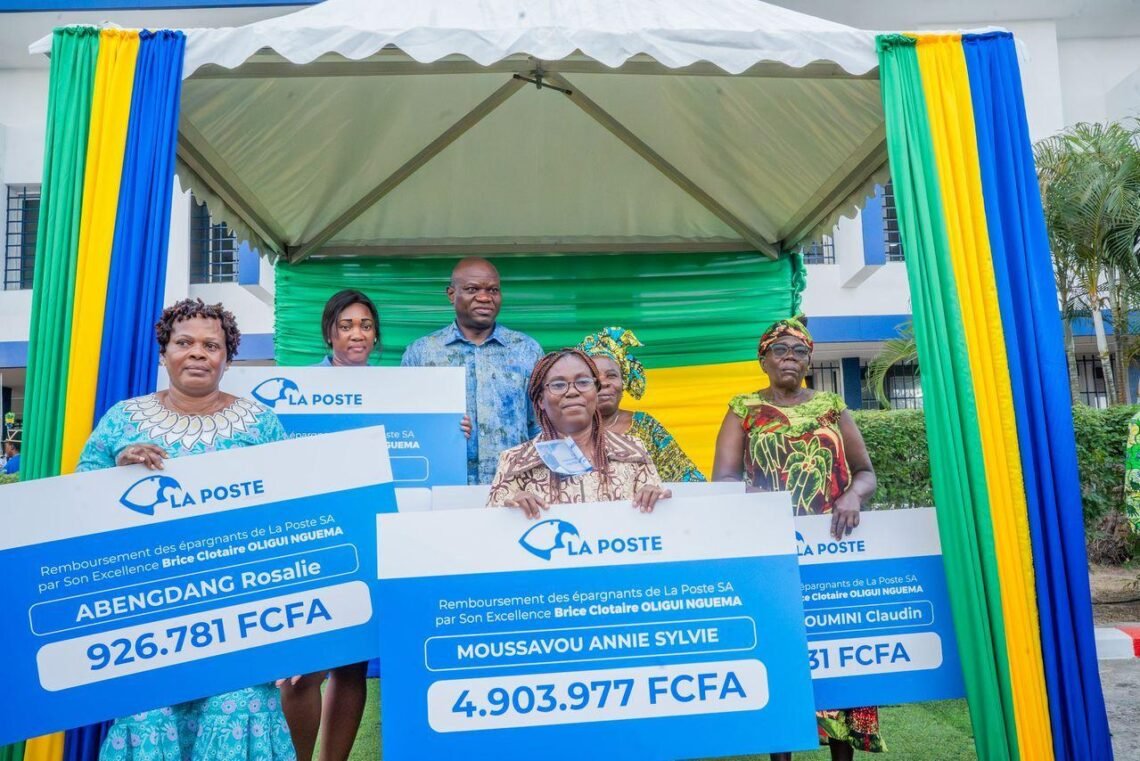 Poste Bank S.A. : Brice Clotaire Oligui Nguema lance l’opération historique de remboursement des épargnants