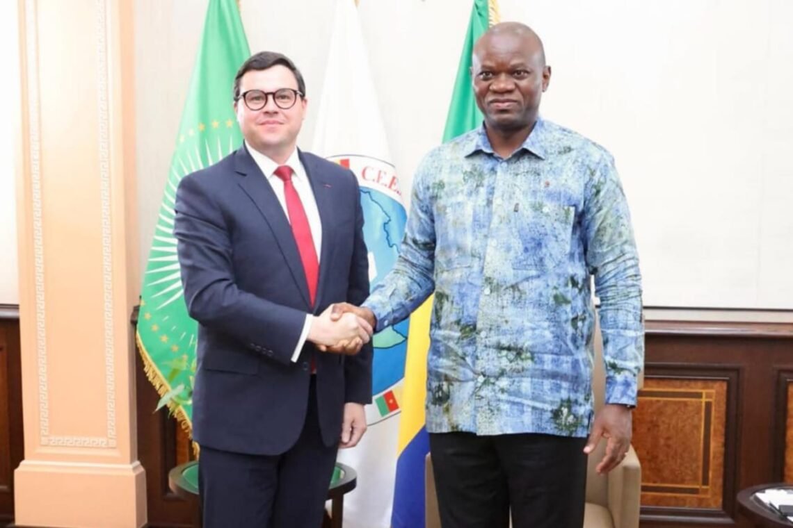 Coopération Gabon–États-Unis : Brice Clotaire Oligui Nguema échange avec le Sous-Secrétaire adjoint américain Christian Ehrhardt