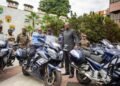 Oligui Nguema renforce les capacités d&rsquo;intervention de la Gendarmerie et de la Police avec une nouvelle dotation de motos