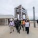 À l&rsquo;approche du 17 août, Brice Clotaire Oligui Nguema inspecte le chantier du Monument Georges Damas Aleka
