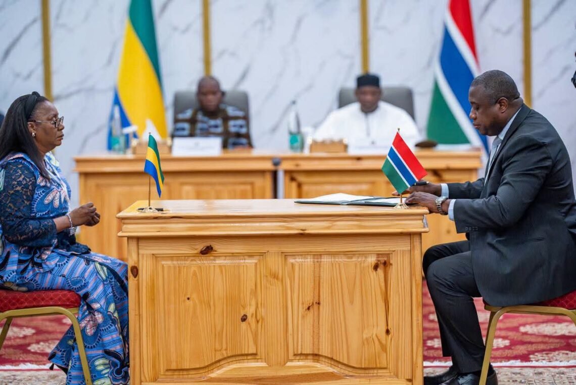 Gabon–Gambie : Brice Clotaire Oligui Nguema et Adama Barrow posent les bases d’un partenariat stratégique renforcé