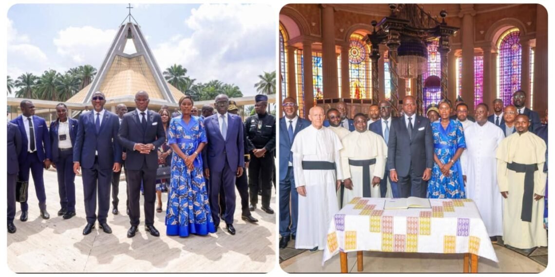 Côte d’Ivoire : à Yamoussoukro, Oligui Nguema rend hommage à Houphouët-Boigny et célèbre la mémoire des bâtisseurs de l’Afrique